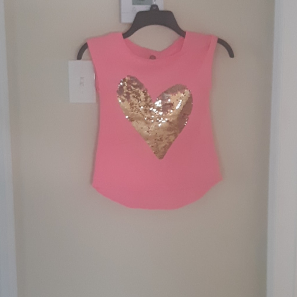 Reversible Sequin Girl's Tee size 7/8